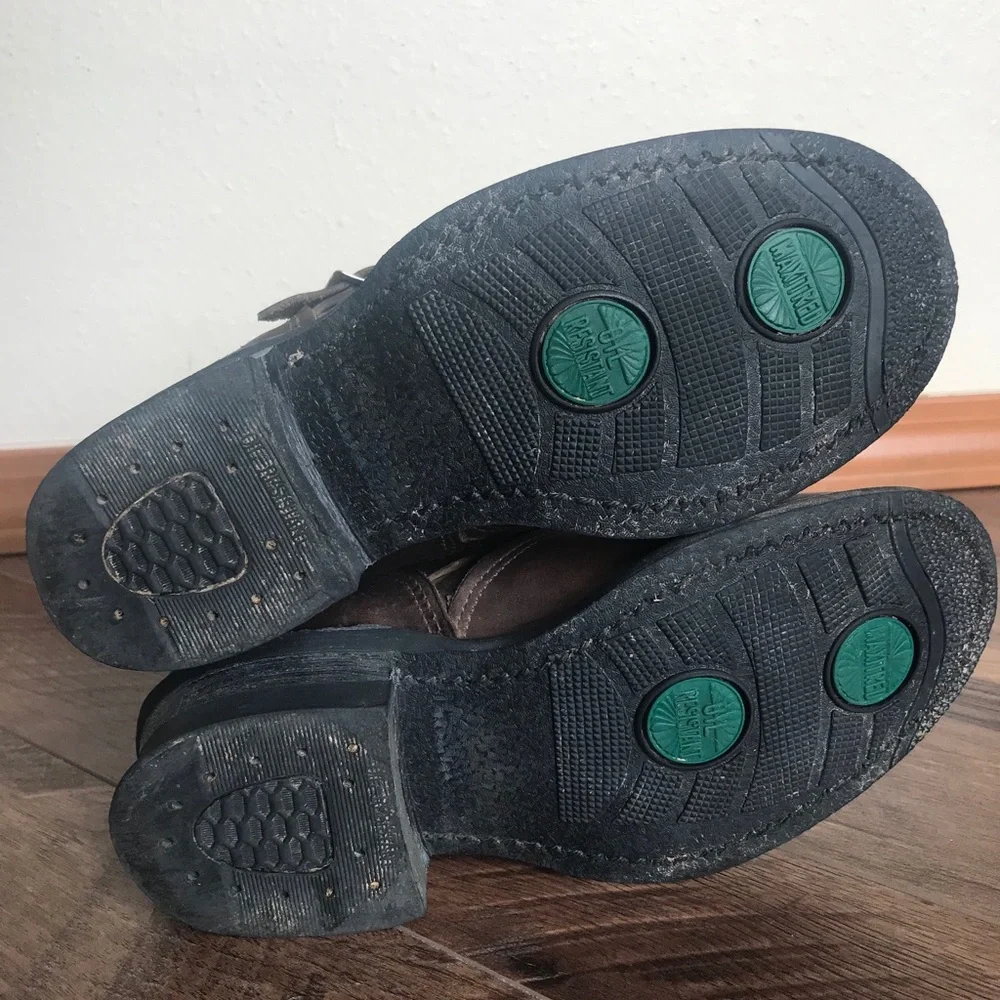 Frye Brown Leather Engineer Boots - Picture 5 of 7